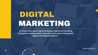 Digital Marketing ppt presentation