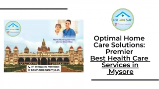 Home Care & Nursing Services Best Home Care Services Mysore