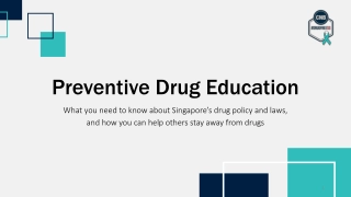 Preventive Drug Education