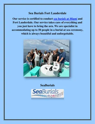Sea Burials Fort Lauderdale, seaburials.com