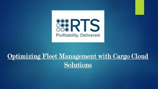 Optimizing Fleet Management with Cargo Cloud Solutions