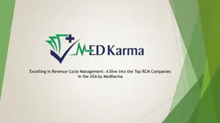 Excelling in Revenue Cycle Management,A Dive into the Top RCM Companies in the USA by MedKarma