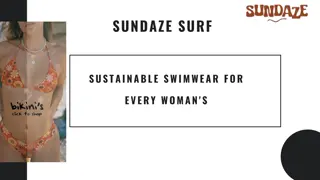 Sustainable Swimwear for Every Woman's