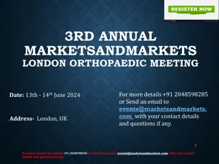 London Orthopaedic Meeting |13th - 14th June 2024 | London