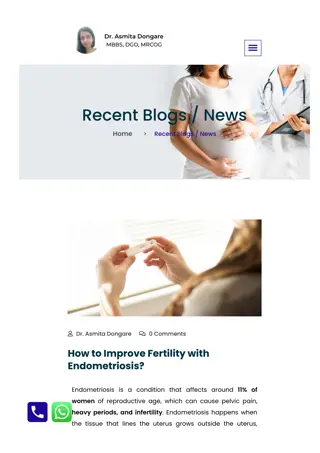 How to Improve Fertility with Endometriosis