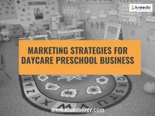 Marketing Strategies for Daycare Preschool Business