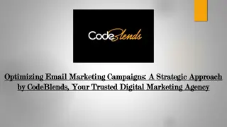 Optimizing Email Marketing by CodeBlends