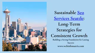 Sustainable Seo Services Seattle Long-Term Strategies for Consistent Growth