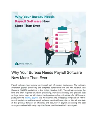 Why Your Bureau Needs Payroll Software Now More Than Ever