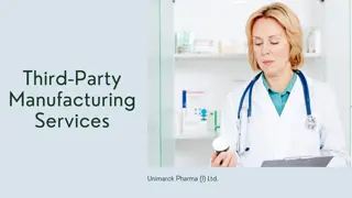 Third-Party Manufacturing Services