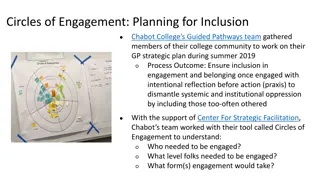 Circles of Engagement for Inclusive Planning at Chabot College
