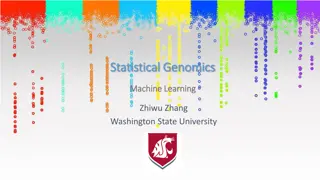 Statistical Genomics and Machine Learning Challenges in AI