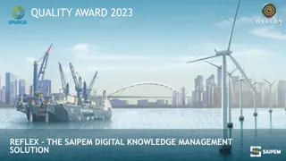 REFLEX: The Saipem Digital Knowledge Management Solution