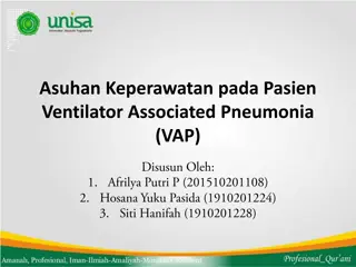 Nursing Care for Ventilator-Associated Pneumonia (VAP)