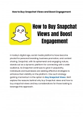 How to Buy Snapchat Views and Boost Engagement