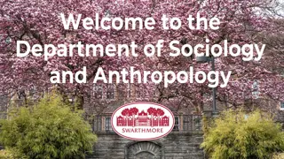 Explore Anthropology and Sociology at Our Department