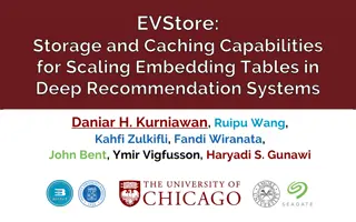 Enhancing Scalability and Performance in Deep Recommendation Systems with EVStore
