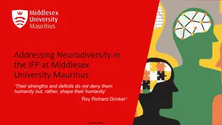 Embracing Neurodiversity at Middlesex University Mauritius