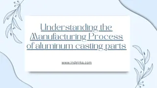 Understanding the Manufacturing Process of aluminum casting parts