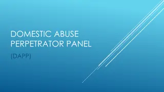 Understanding the Domestic Abuse Perpetrator Panel (DAPP)