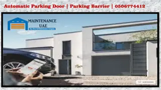 Automatic Parking Barrier