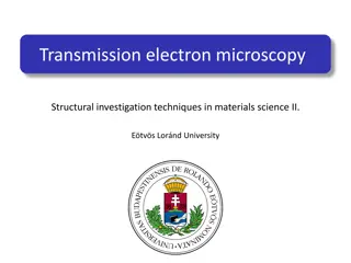 Advanced Techniques in Materials Science: Transmission Electron Microscopy