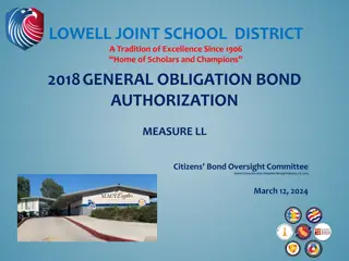 Lowell Joint School District - Measure LL Project Updates