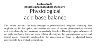Understanding Physiological Acid-Base Balance in Pharmaceutical Inorganic Chemistry