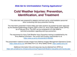 Cold Weather Injuries Prevention Training