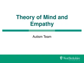 Theory of Mind and Empathy in Autism