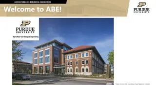 Explore Agricultural and Biological Engineering (ABE) Programs at Purdue University