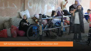 Nutrition Emergency Response in Palestine: Addressing Wasting and Malnutrition