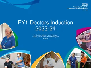 FY1 Doctors Induction 2023-24 Overview