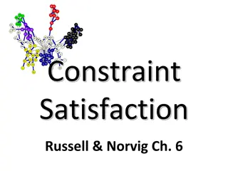 Introduction to Constraint Satisfaction Problems