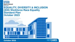 EDI Workforce Race Equality Standard Plan Overview