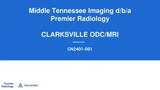 Premier Radiology Mobile MRI Utilization Report