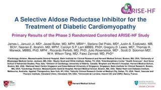 Selective Aldose Reductase Inhibitor for Diabetic Cardiomyopathy Treatment