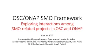 Exploring Interactions Among SMO-related Projects in OSC and ONAP
