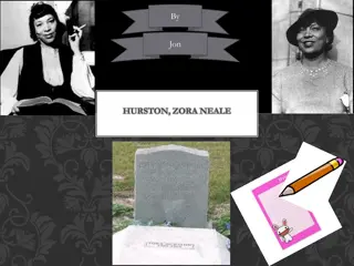 Zora Neale Hurston: African-American Writer of the Harlem Renaissance