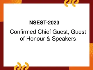 NSEST-2023 Event Highlights & Award Recipients