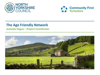 The Age-Friendly Network - Empowering Healthy Ageing in North Yorkshire