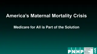 Maternal Mortality Crisis in the U.S.: Urgent Need for Healthcare Reform