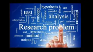 Importance of Formulating Clear Research Problems