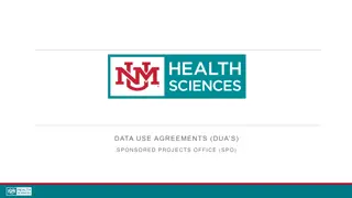 Understanding Data Use Agreements (DUAs) in Sponsored Projects Office