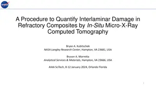 Procedure for Quantifying Interlaminar Damage in Refractory Composites Using Micro-X-Ray CT