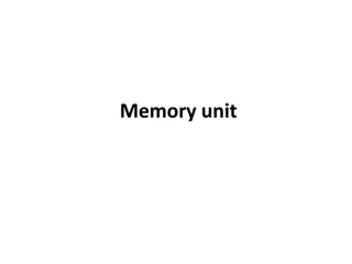 Understanding Memory Units in Computing
