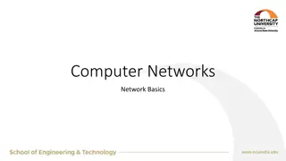 Understanding Computer Networks: Basics, Components, and Topologies