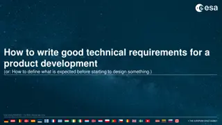Writing Effective Technical Requirements for Product Development