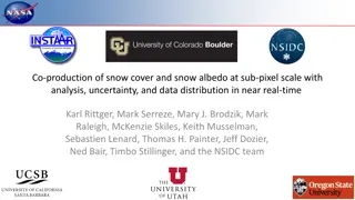 Advancements in Near Real-Time Snow Cover and Albedo Monitoring