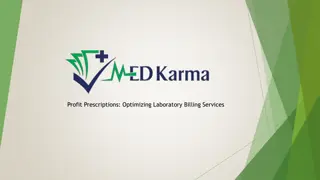 Profit Prescriptions, Optimizing Laboratory Billing Services